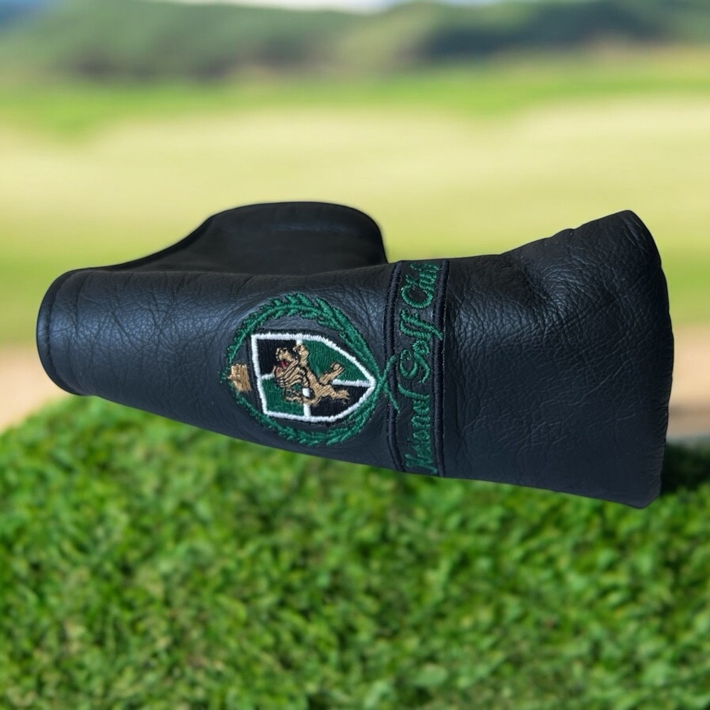 Stitch Golf Leather Blade Putter National Golf Club HeadCover Head Cover USA